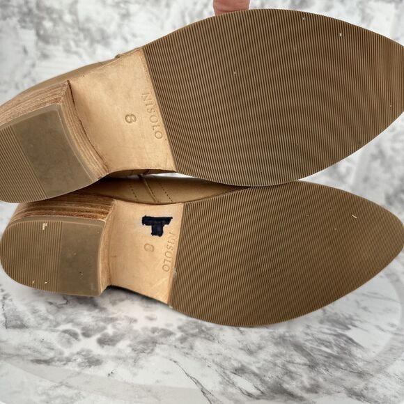 Nisolo Sustainable Womens Mia Everyday Ankle Boots Bootie Shoes 8 Brown Leather - Picture 7 of 9